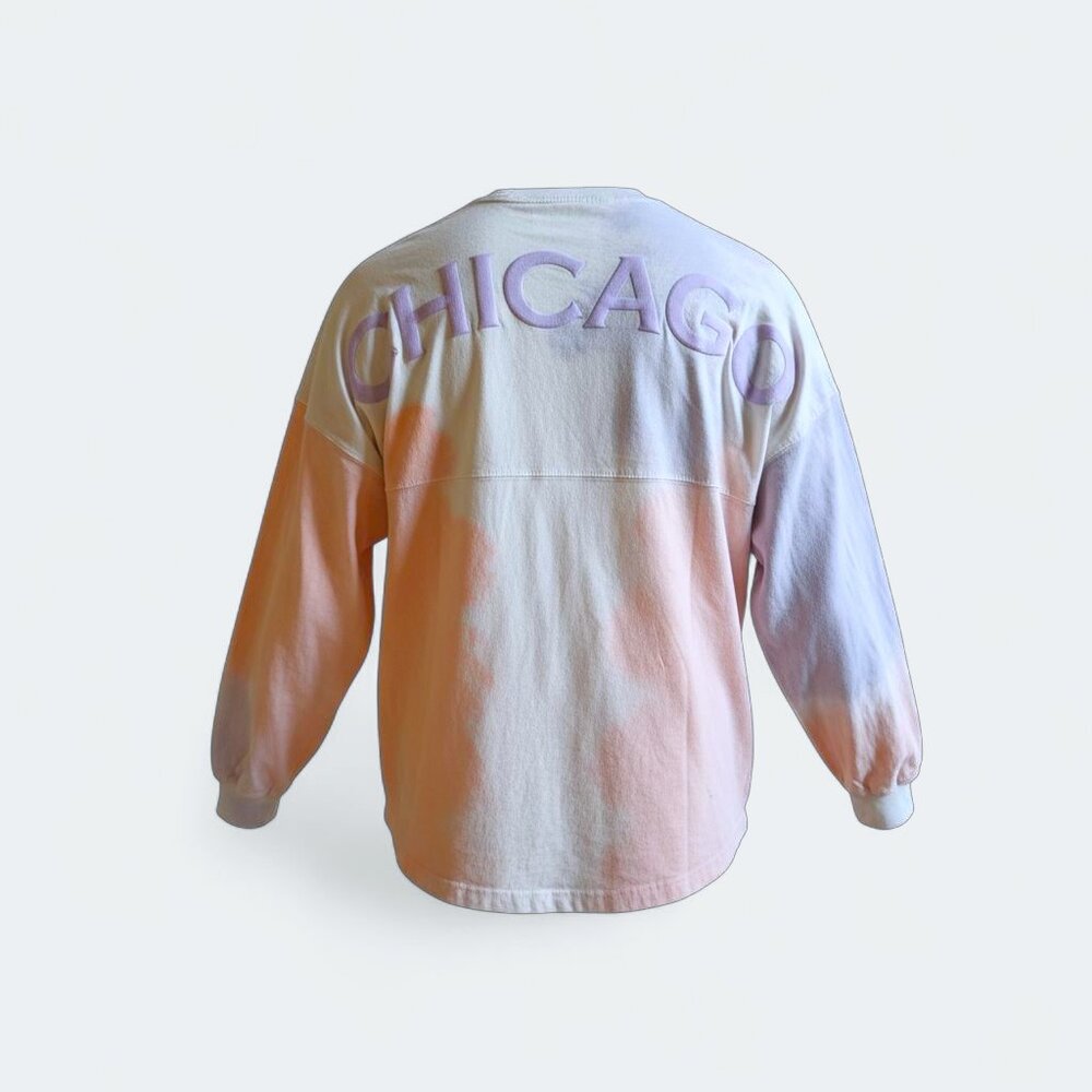 Spirit Jersey “Chicago” Oversized Tie Dyed Heavyweight NWOT